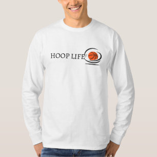 Minimalist Basketball Hoop Life T-Shirt