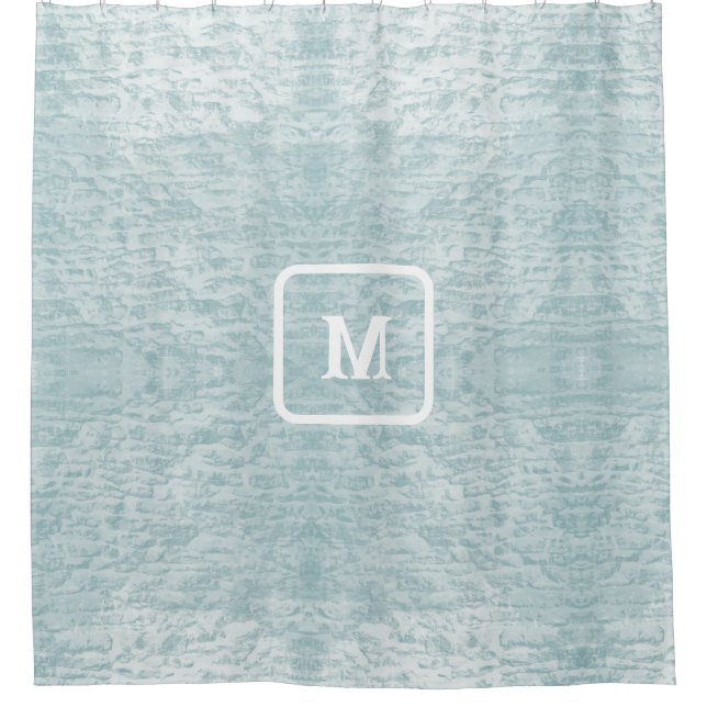 Minimalist Beachy Light Seafoam Monogram (Front)