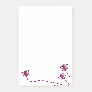 Minimalist Bee Sticky Notes - Everyday Use