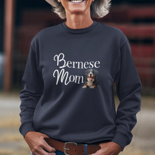 Minimalist Bernese Mom Gift Bernese Mountain Dog Sweatshirt
