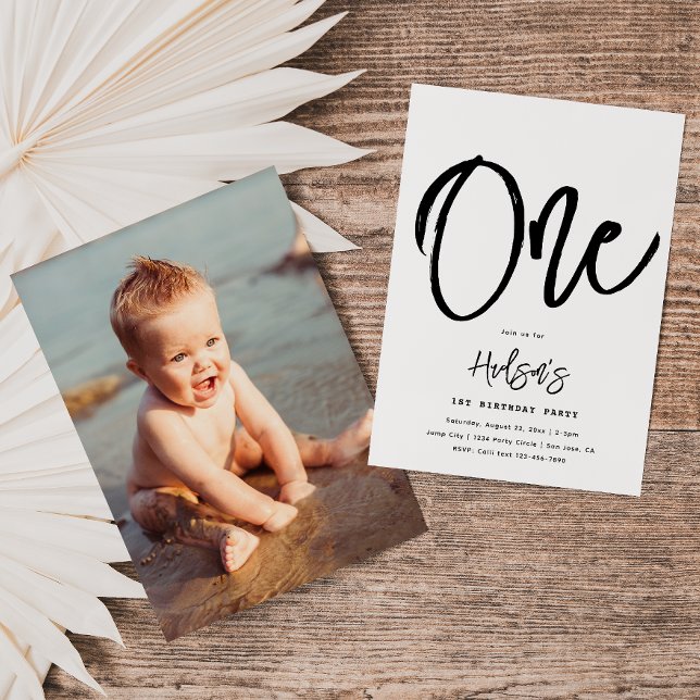 Minimalist Birthday Invitation | Simple Birthday (Creator Uploaded)