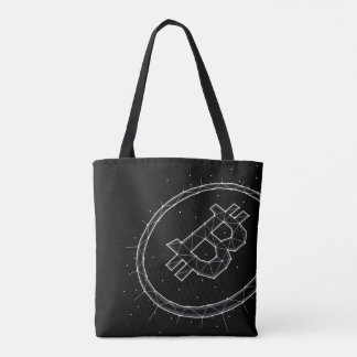 Minimalist Bitcoin Tote Bag
