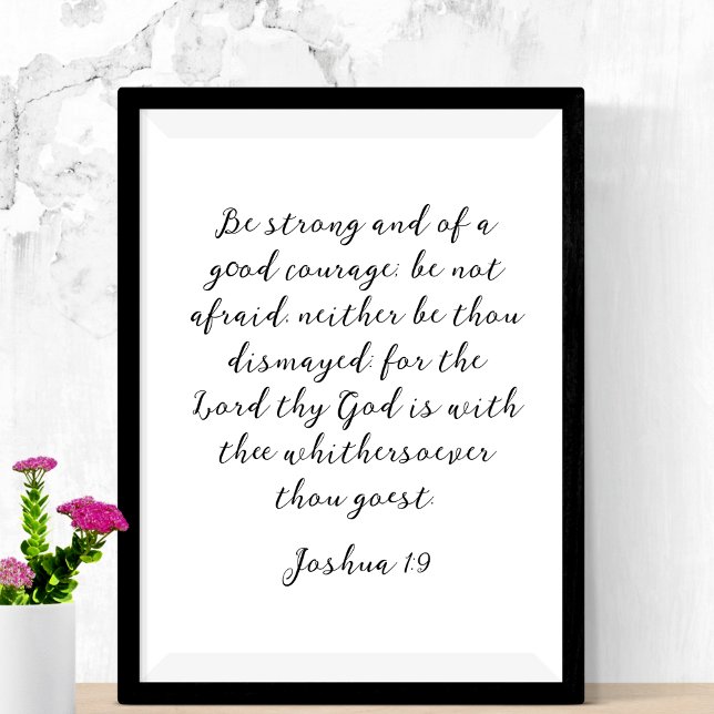 Minimalist Black Christian Quote Poster (Minimalist Black Christian Quote Poster
)