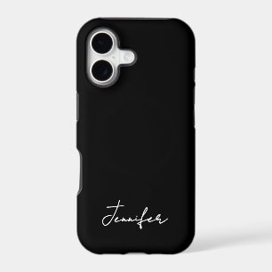 Minimalist Black Custom Name Signature Script