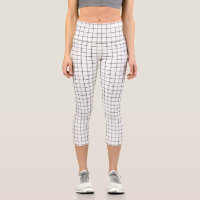 Minimalist Black White Checked Grid Pattern