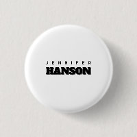 Minimalist Black & White Professional Modern Name