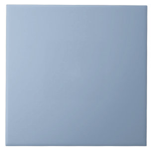 Minimalist Blue Celestial solid colour Tile