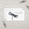 Minimalist Blue Dragonfly