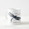 Minimalist Blue Dragonfly