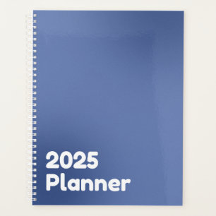 Minimalist Blue Gradient 2025 Planner