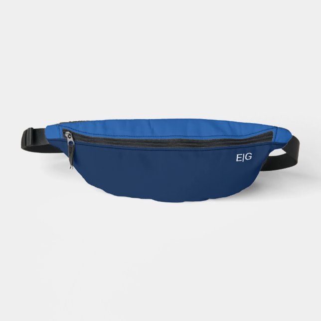 Minimalist Blue Monogram (Recto)