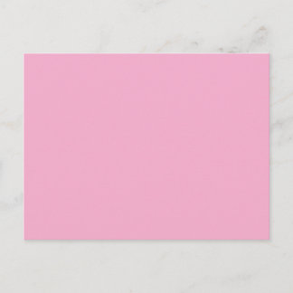 Minimalist Blush Pink Elegant Engagement Congratul Postcard