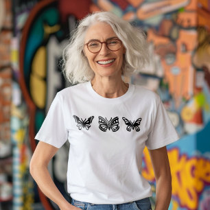 Minimalist Boho Butterfly T-Shirt