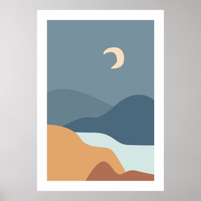  Minimalist boho poster (Front)