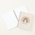 Minimalist Boho Rainbow Drawing Personalized