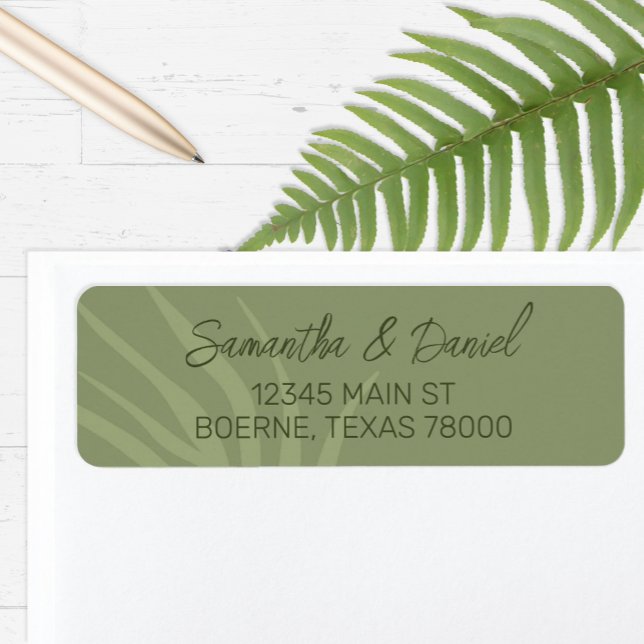 Minimalist Boho Return Address (Boho Return Address Labels)