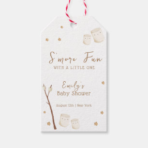 Minimalist Boho S'more Fun Stars Baby Shower  Gift Tags