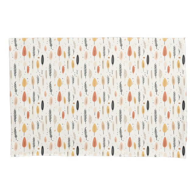 Minimalist Boho style pillow case  (Front)