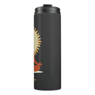 Minimalist Boho Sun Mandala Father's Day Thermal Tumbler