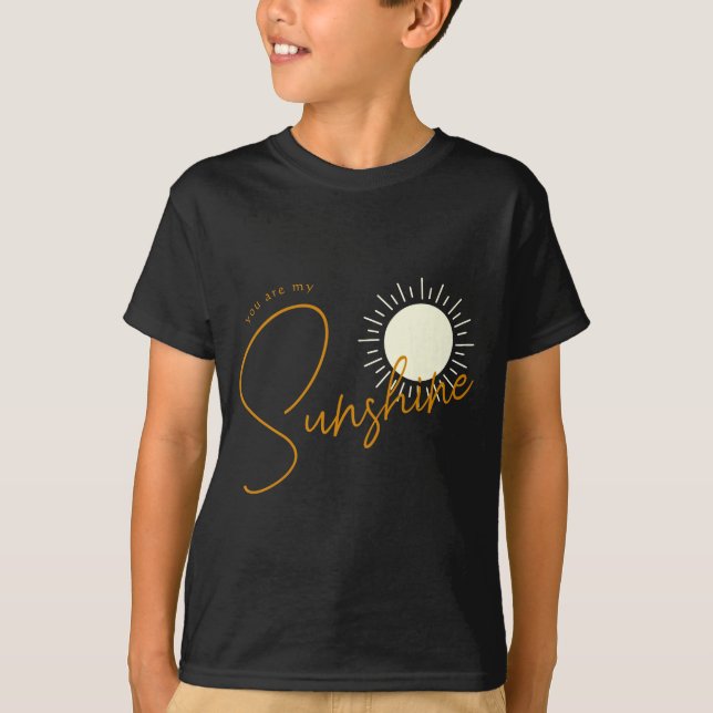 Minimalist Boho Sunshine Baby  T-Shirt (Front)