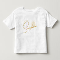Minimalist Boho Sunshine Baby T-Shirt