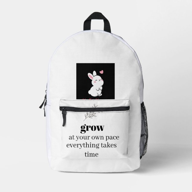 Minimalist Botanical  Bag (Front)