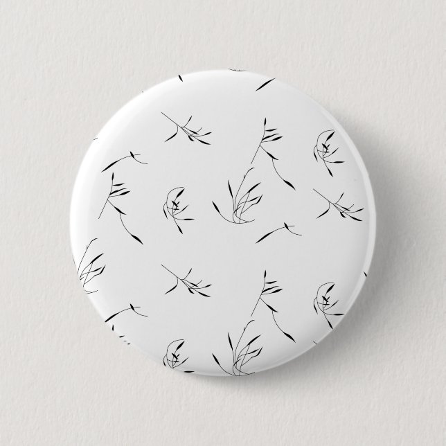 Minimalist Botanical Chic PopSocket 2 Inch Round Button (Front)
