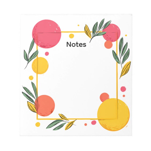 Minimalist Botanical Floral Notes (Front)