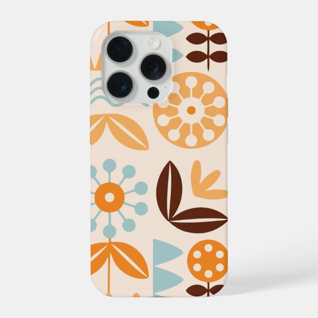 Minimalist botanical iPhone case (Back)