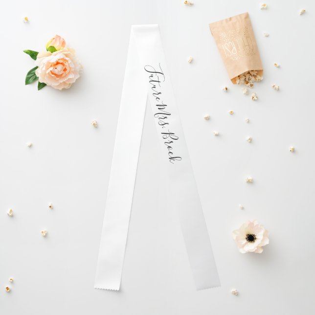 Minimalist Bridal Shower Future Mrs Sash (In Situ)