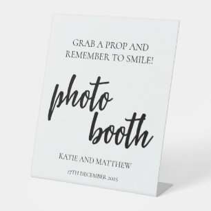 Minimalist Bridal Shower Photo Booth Sign