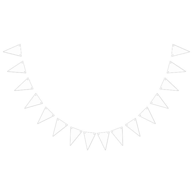 Minimalist Bunting Banner Triangle Garland Decor (All)