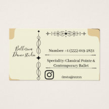 Minimalist Business card