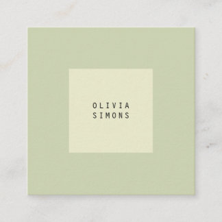 Minimalist Business Cards