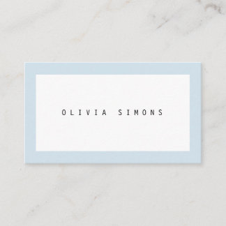 Minimalist Business Cards