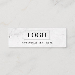 Minimalist Business Logo Clothing Label Hang Tag