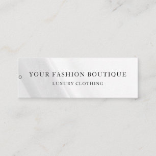 Minimalist Business Logo Clothing Label Hang Tag