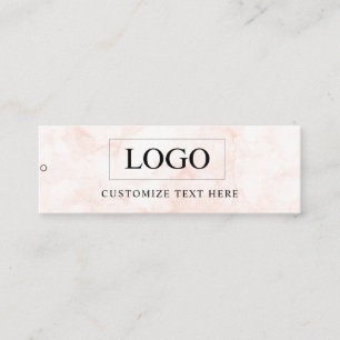 Minimalist Business Logo Clothing Label Hang Tag