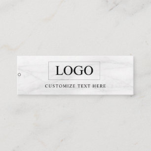 Minimalist Business Logo Clothing Label Hang Tag