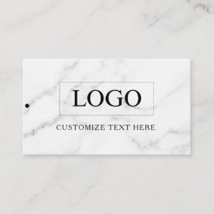 Minimalist Business Logo Clothing Label Hang Tag