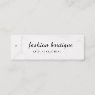 Minimalist Business Logo Clothing Label Hang Tag