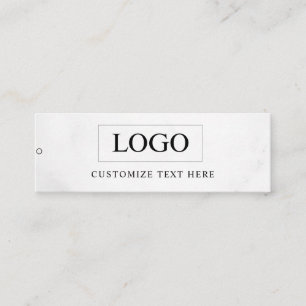 Minimalist Business Logo Clothing Label Hang Tag