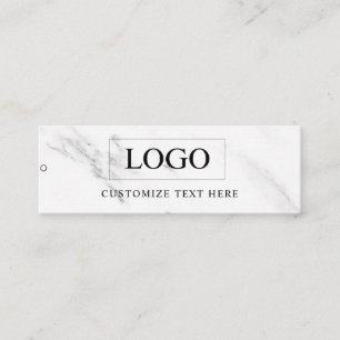 Minimalist Business Logo Clothing Label Hang Tag
