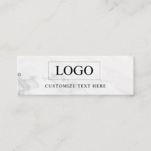 Minimalist Business Logo Clothing Label Hang Tag