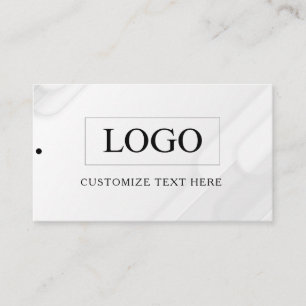 Minimalist Business Logo Clothing Label Hang Tag