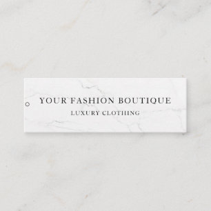 Minimalist Business Logo Clothing Label Hang Tag