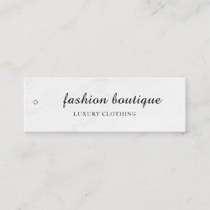 Minimalist Business Logo Clothing Label Hang Tag