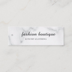 Minimalist Business Logo Clothing Label Hang Tag