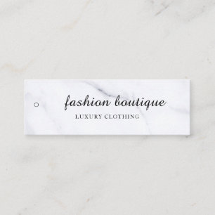 Minimalist Business Logo Clothing Label Hang Tag
