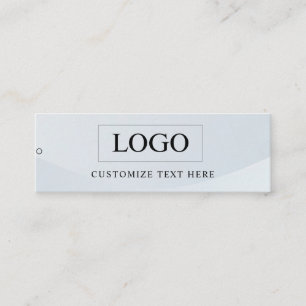 Minimalist Business Logo Clothing Label Hang Tag